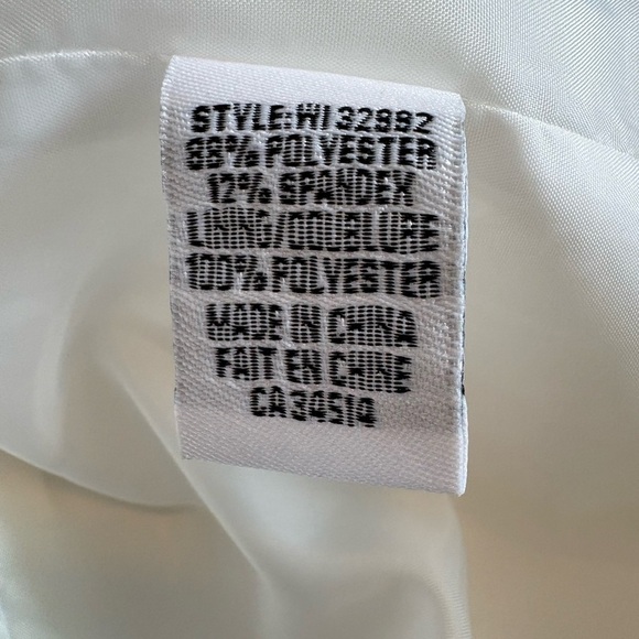 Jules & Leopold Ivory Asymmetric Jacket | Size XL - Picture 9 of 10